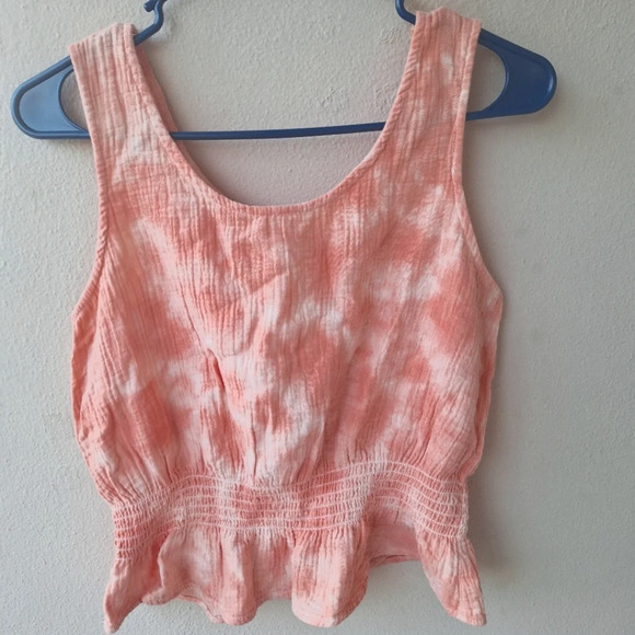 Time And Tru Women's Coordinating Peplum Waist Tank Top Size S - Picture 4 of 7